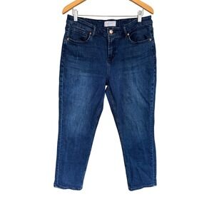 Dear John Blaire Straight Leg Jeans‎ Women's Size 31 Dark Wash Denim EUC